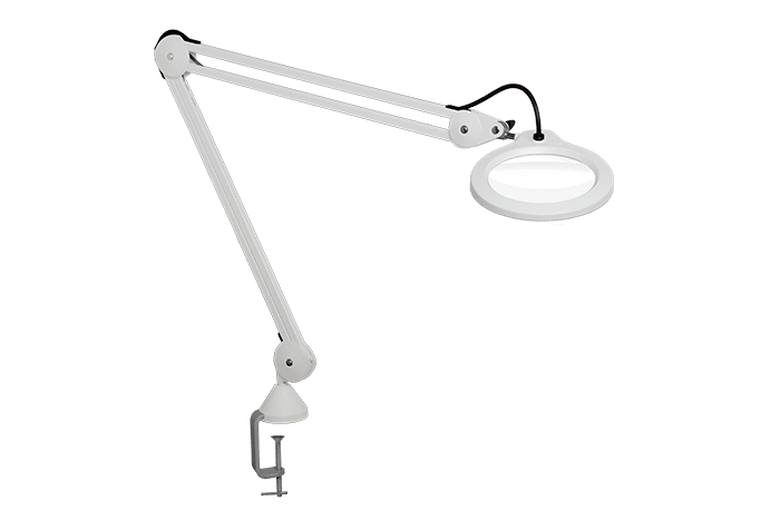 Luxo LFM LED G2 Magnifier With Table Clamp 2337