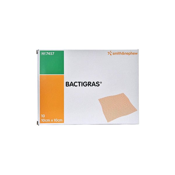 Bactigras 10 x 10cm, Pack of 10 1498