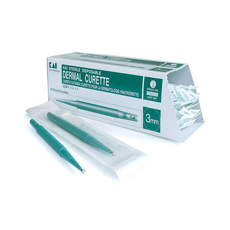 Kai Sterile Single Use Curette, Box of 20