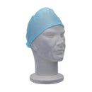 Lightweight Theatre Cap With Ties Blue, Pack of 100 3437
