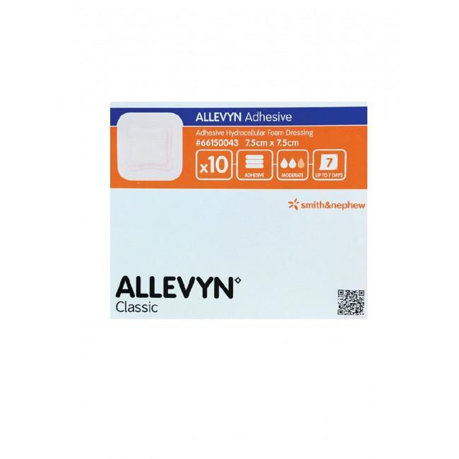 Allevyn Adhesive Classic 7.5 x 7.5cm, Pack of 10