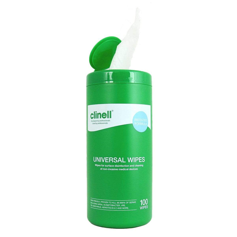 Clinell Universal Wipes Tub of 100