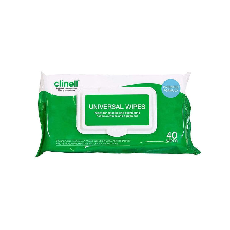 Clinell Universal Wipes Pk 40 3111