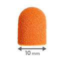 Lukas Podo Orange Disposable 10R Abrasive Caps, Pack of 10