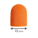 Lukas Podo Orange Disposable 13R Abrasive Caps, Pack of 10