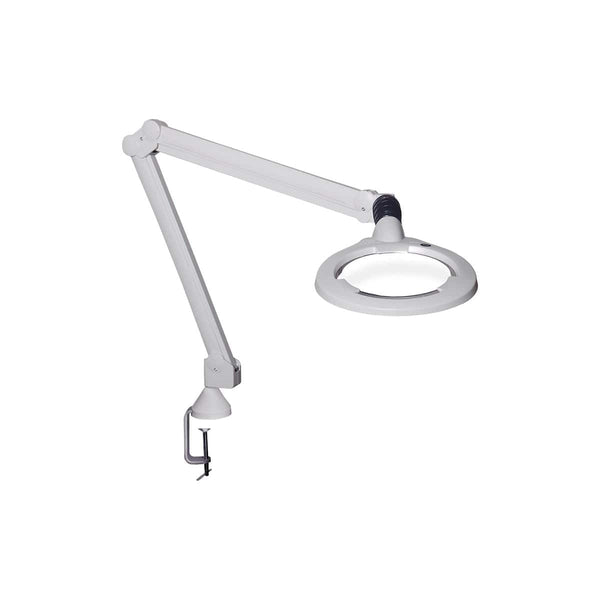 Luxo Circus LED Illuminated Dimmable Magnifer with Table Clamp 1025