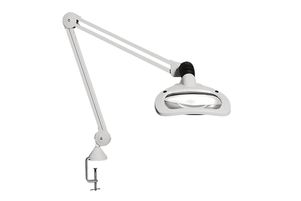 Luxo Wave LED Magnifier With Table Clamp 2335