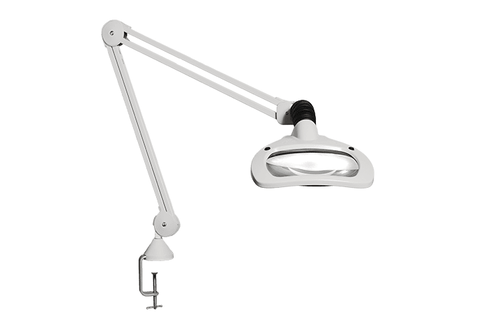 Luxo Wave LED Magnifier With Weighted Mobile Stand 2336