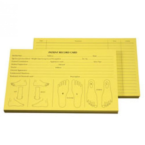 Patient Record Cards Pk 100