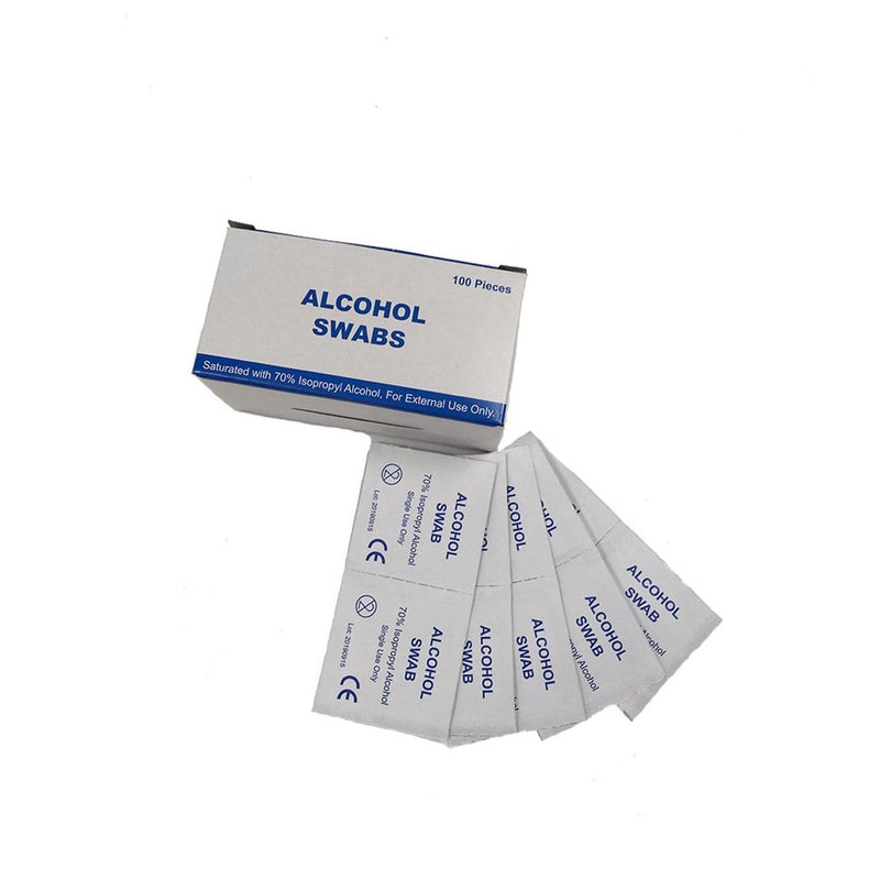 Pre-Injection Alcohol Swabs Pk 100 0810
